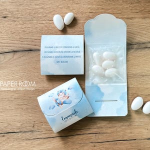 Confetti bag Aviator Bear | Baptism favor | First Communion | Confirmation