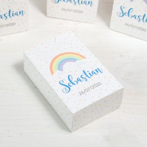 Confetti door boxes Rainbow