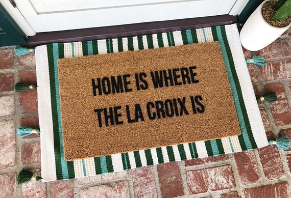 La Croix Doormat Doormats Home Decor Josie B Custom Etsy