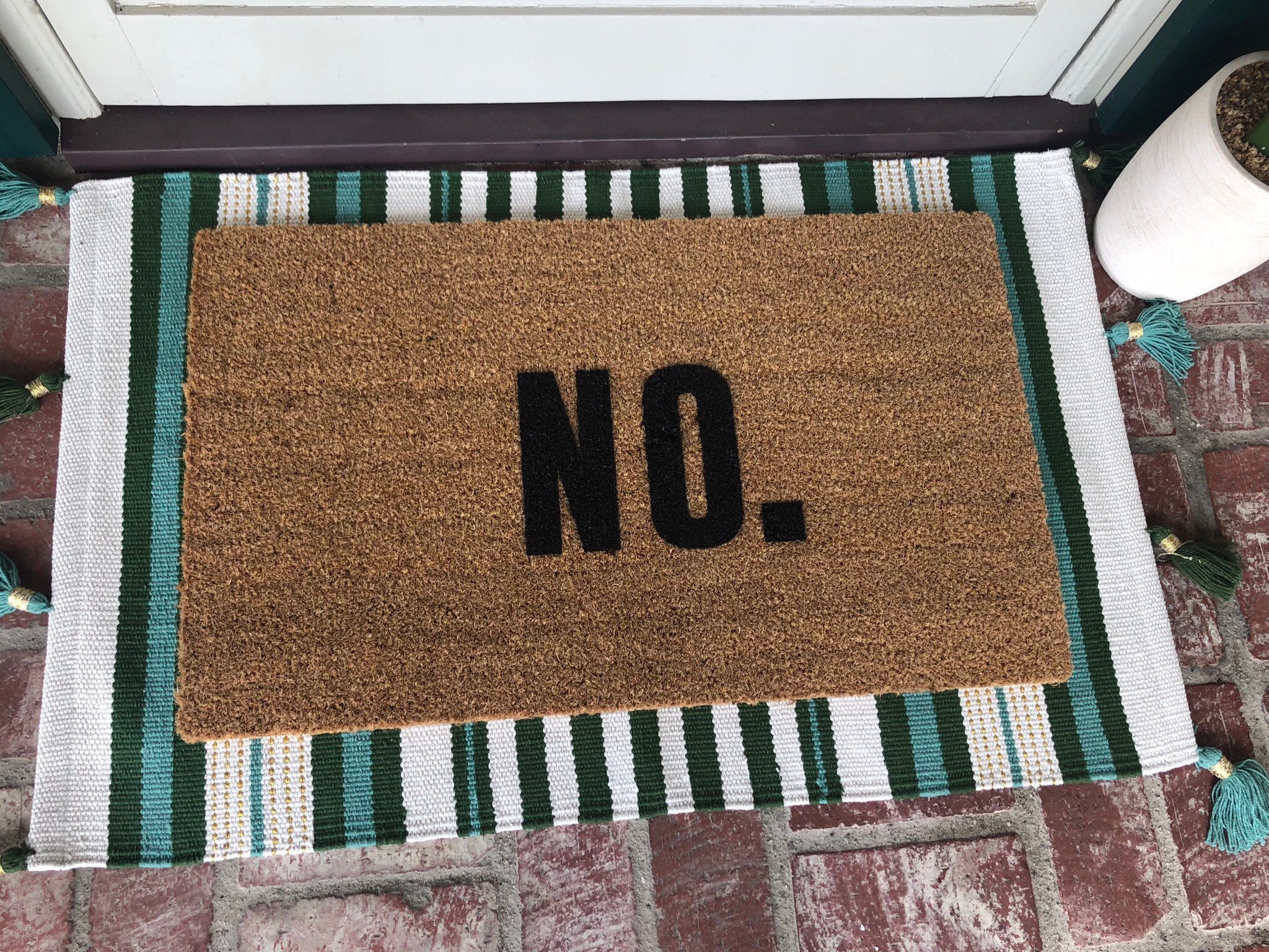 No Doormat Doormats Funny Doormats Cute Doormat Shop Etsy