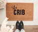 Le Crib Doormat-Doormat- Doormats- Funny Doormat- Welcome Mat- Custom Doormat- Shop Josie B-Flocked Doormat