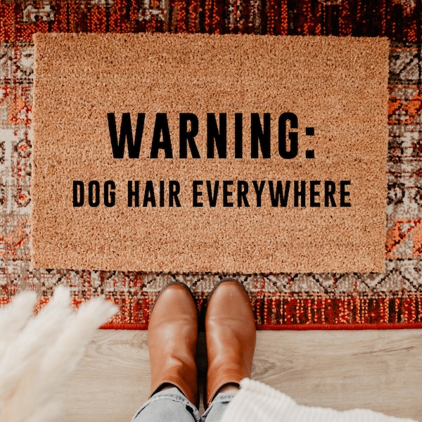 Dog Doormat Etsy