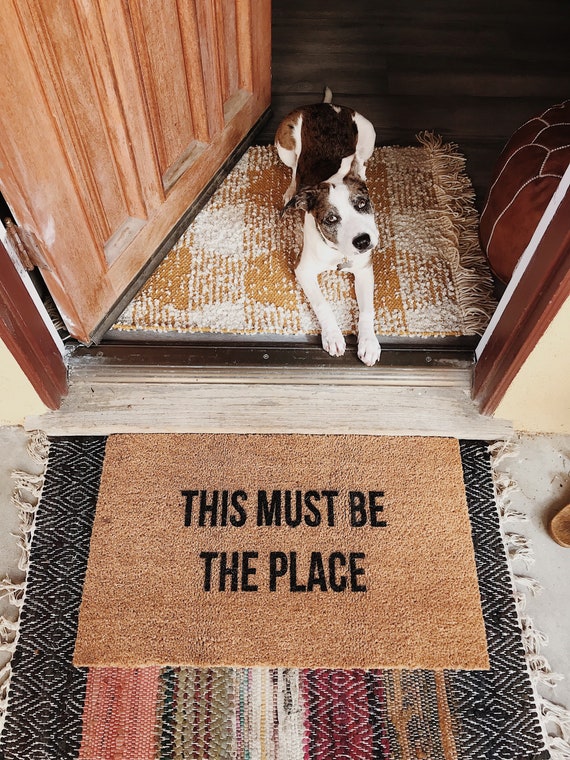 Alfombra de bienvenida, felpudos personalizados, regalo de