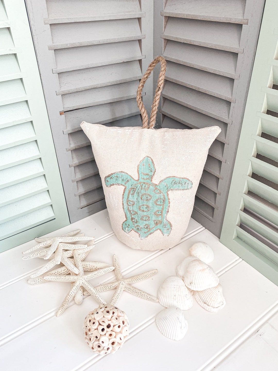 Sea Turtle Door Stopfree Shipping Etsy