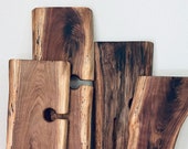 Handmade Live Edge Wood Bath Caddy – Rustic Bathtub Tray with Wine Holder