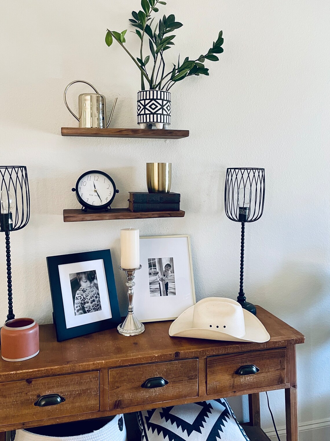 Live Edge Floating Shelves Solid Wood Floating Shelves Etsy