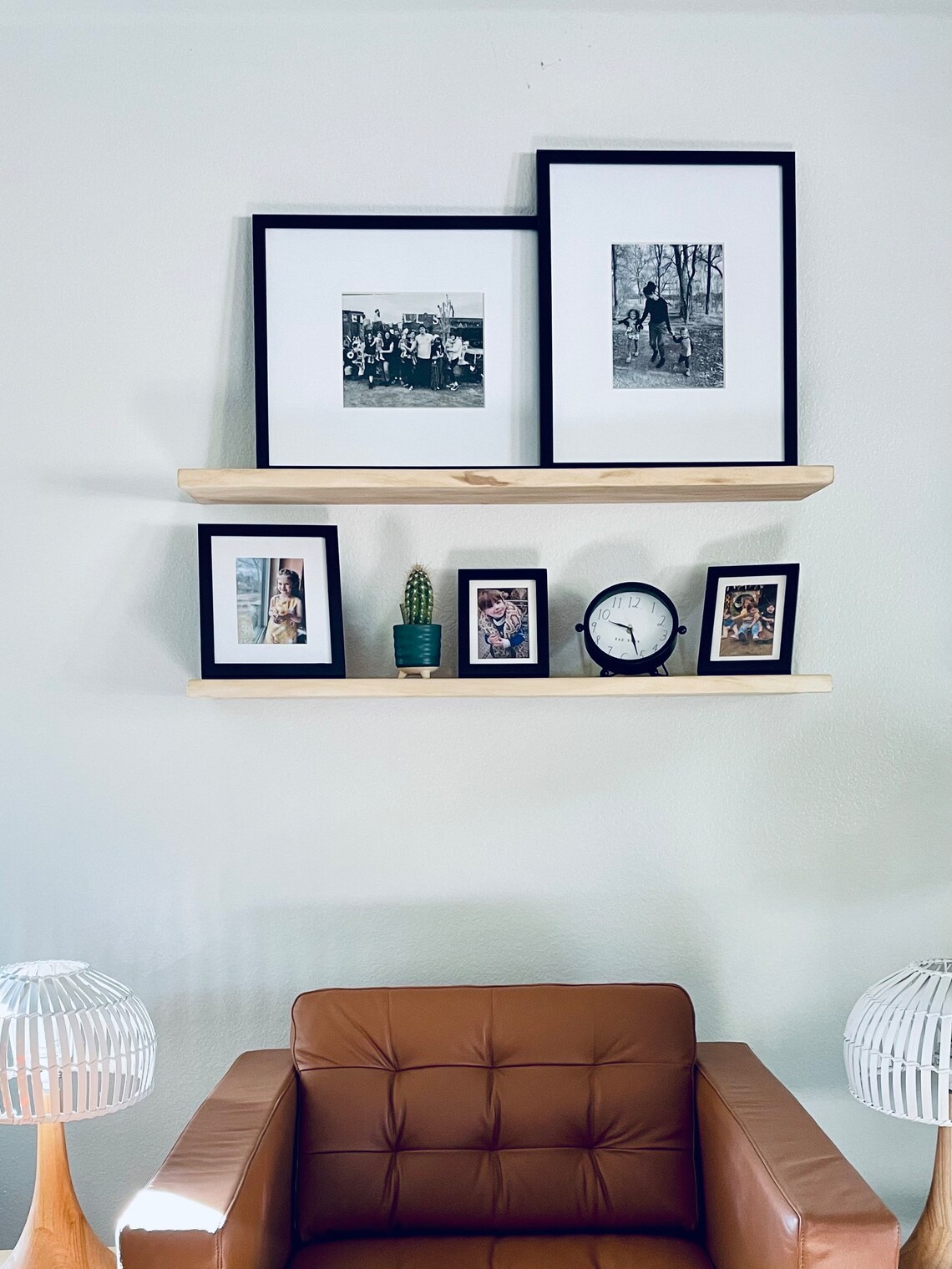 Live Edge Floating Shelves Solid Wood Floating Shelves Etsy