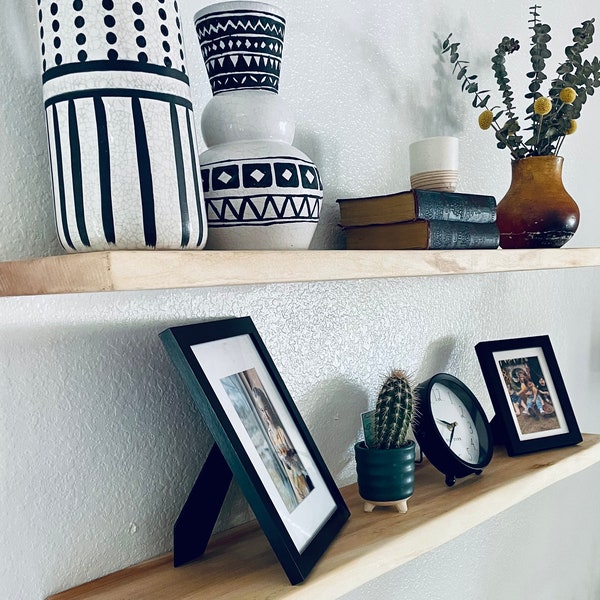 Custom Wood Shelves Etsy