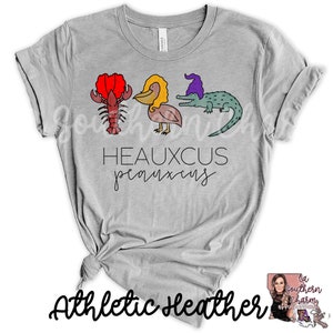 Cajun Halloween Bella Canvas Unisex Tee. Crawfish Pelican Alligator Louisiana Fall Shirt. Southern Name Autumn Halloween TShirt. image 3