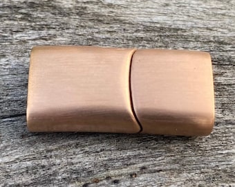10mmx5mm Clasp, Rose Gold Stainless Steel  Clasp, Jewelry Clasp, Rose Gold Color, 10x5mm Hole Size  Clasp MC-127