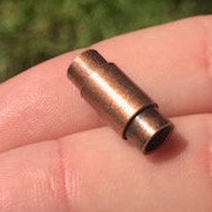 Antique Copper Magnetic Clasp For Leather Cord Hole Size 5.5 mm MC-31