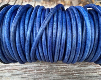 4 yards soft COBALT BLUE velvet hollow cord cording string minimal stretch 1//4/"