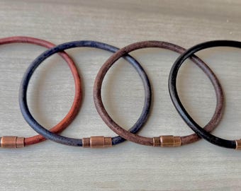 Mens Leather Bracelets