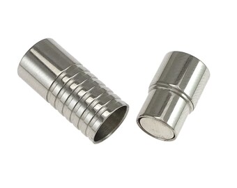 5mm Stainless Steel Magnetic Clasp - 5mm Magnet Bracelet Clasp - Necklace Clasp - Jewelry Magnetic Clasp MC-61 5mm