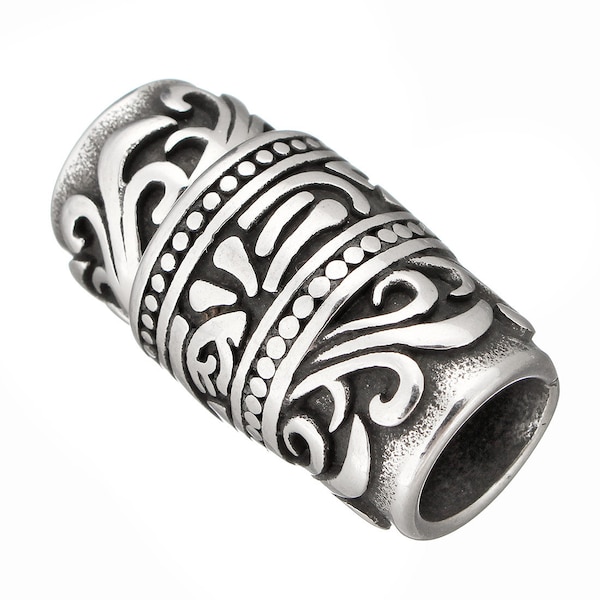 8mm Stainless Steel Magnetic Clasp Blacken Hole Size 8.5mm MC-90