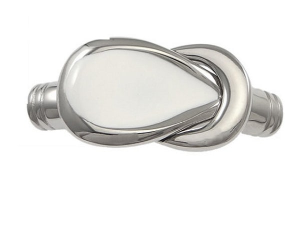 Stainless Steel Overlap Paddle Clasp in Three Colors 304 Stainless Steel - Use with Round Cord up to 5MM- Hole Size is 5mm  MC-40