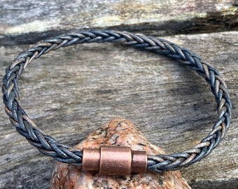 Men's Leather bracelet Mens Gifts Under 20 Boyfriend Gift For Dad Husband Gift Mens Bracelet Mens gift Anniversary Gift for Him CS-22