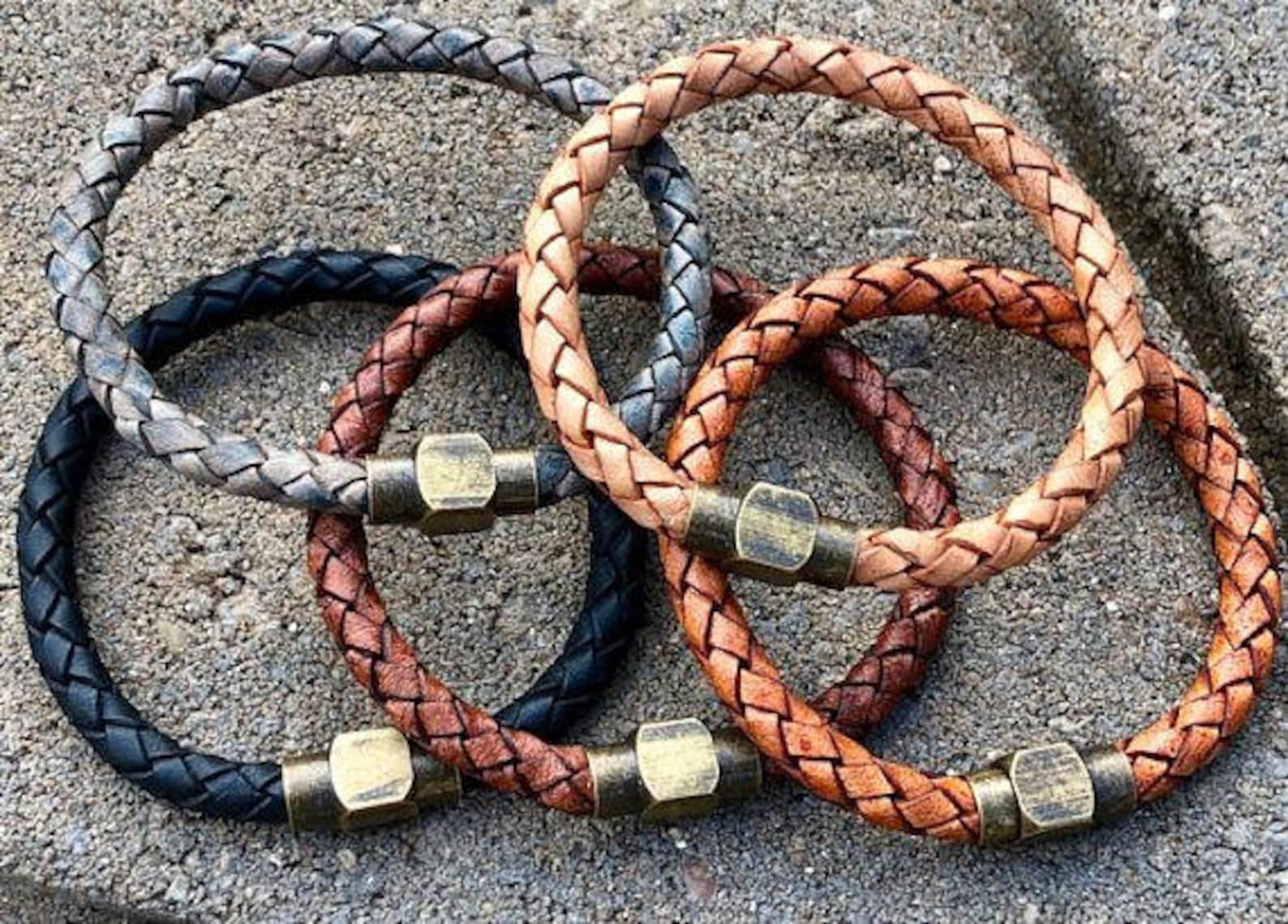 Leather Cord Clasp Antique Brass Clasp for 5.5mm to Etsy