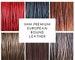 1mm Round Leather Cord - 28 Colors - Premium European 1mm Leather Cord - LCR1 -200 