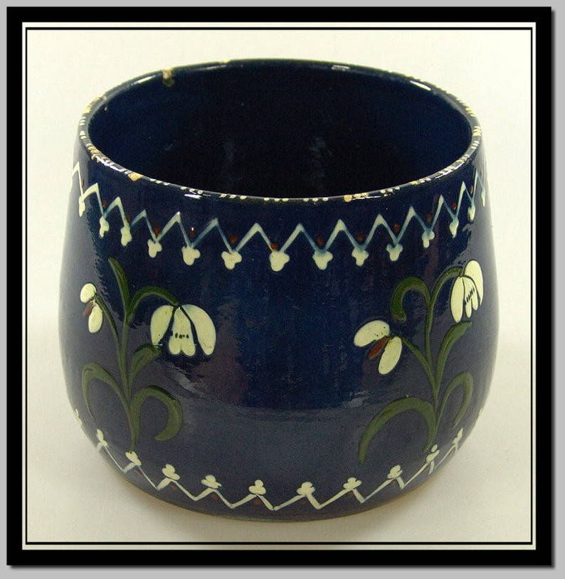 THUN Vase 'Country' Groß – Keramik, Handbemalt, 26,2 Cm Hoch, In Naturinspiriertem Design