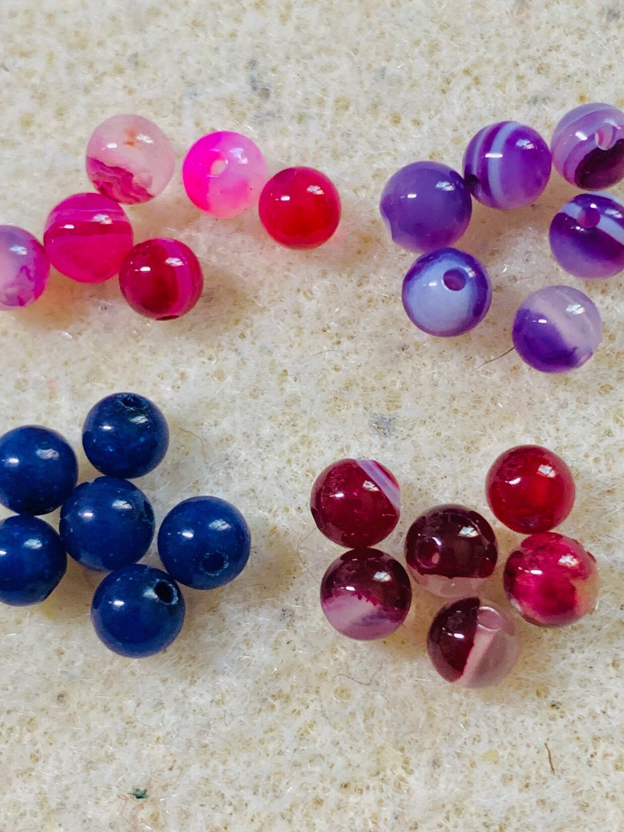 LOT OF 24 Small Gem Beads 2.5 Mm 10 White Offered Etsy UK