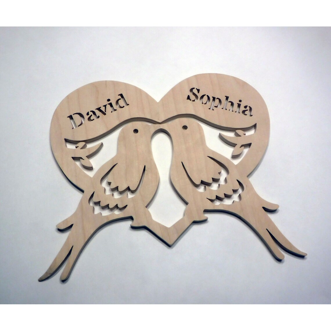 Love Birds Sign Wedding Gift Personalized Custom Wedding or Etsy