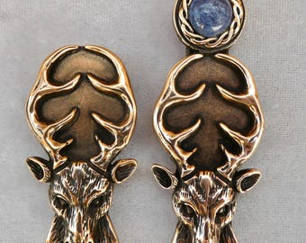 Stag's Head Cloak Clasp