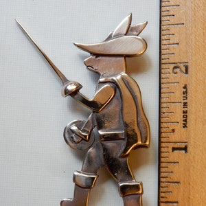 Killer Rabbit with Rapier Pendant or Brooch image 5