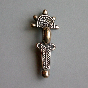 Visigoth Fibula Brooch in Bronze