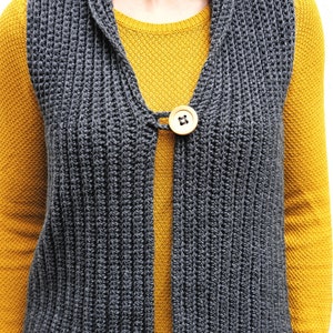 Crochet Pattern Vest - Etsy