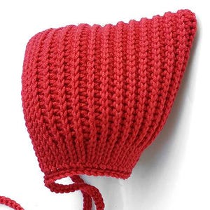 Easy Crochet Pattern For Baby Hat or Child Hat. Pixie Crochet Hat For Ages 0-5 Years