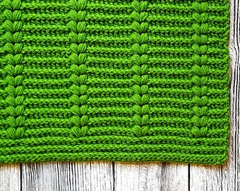 Crochet Pattern for Blanket. pattern PDF download tutorial Celtic Twist Braided Cable Heart Unisex Afghan Easy Baby Crochet Blanket