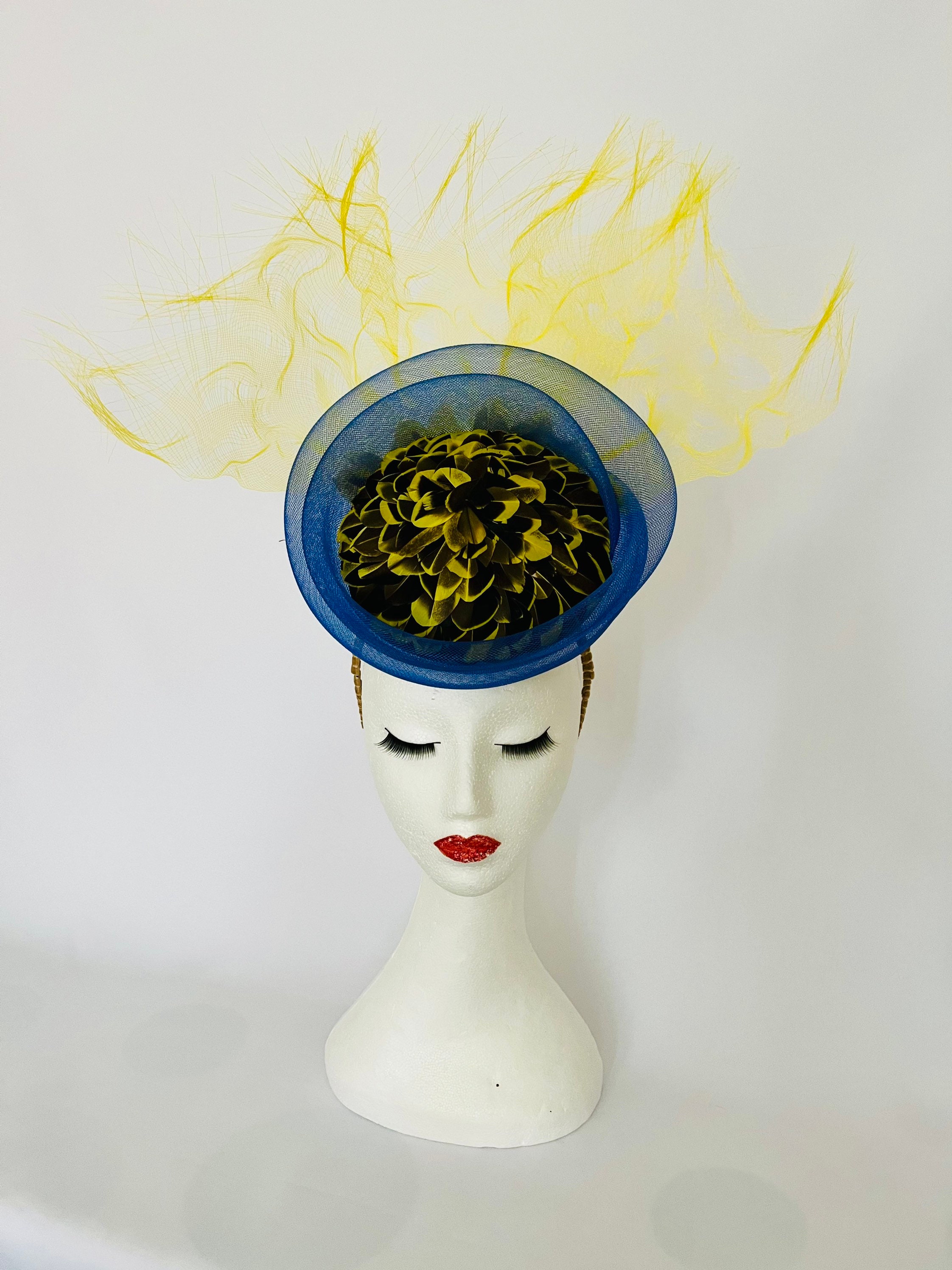 Ukraine Charity Hat Featherwork 
