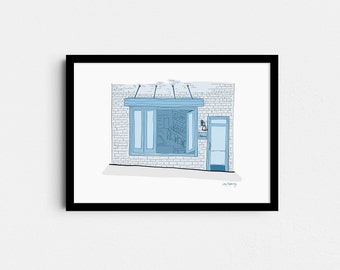 The Crunkleton | UNC Chapel Hill Illustration | Digital Download