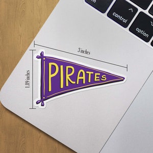 ECU Pirates Pennant Sticker - Etsy