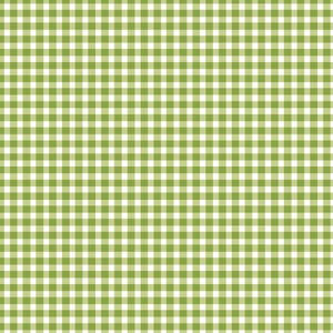 May include: A seamless pattern featuring a classic gingham design. The pattern consists of a grid of evenly spaced squares in a light green and white color scheme. This design is often used for textiles and backgrounds.