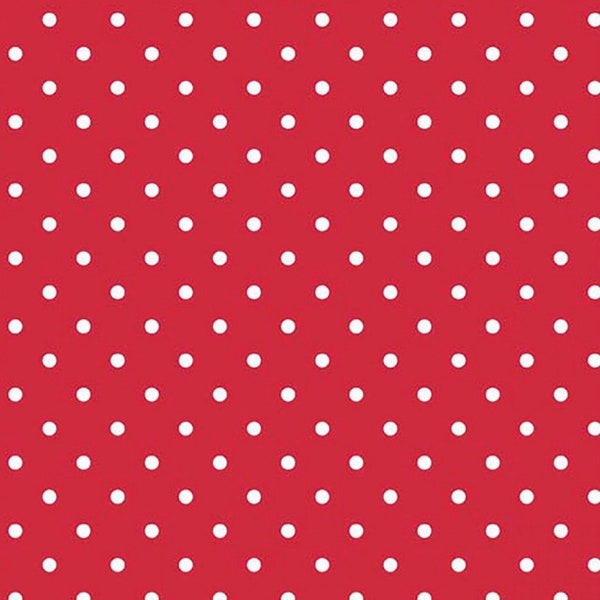 Riley Blake Swiss dot Polka dots Red 100% Quilt Shop Cotton Fabric