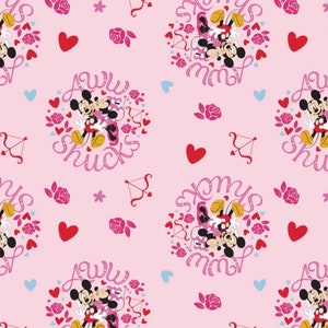Camelot Fabrics Love Cupid Valentines  85271048-01 Cotton Fabric