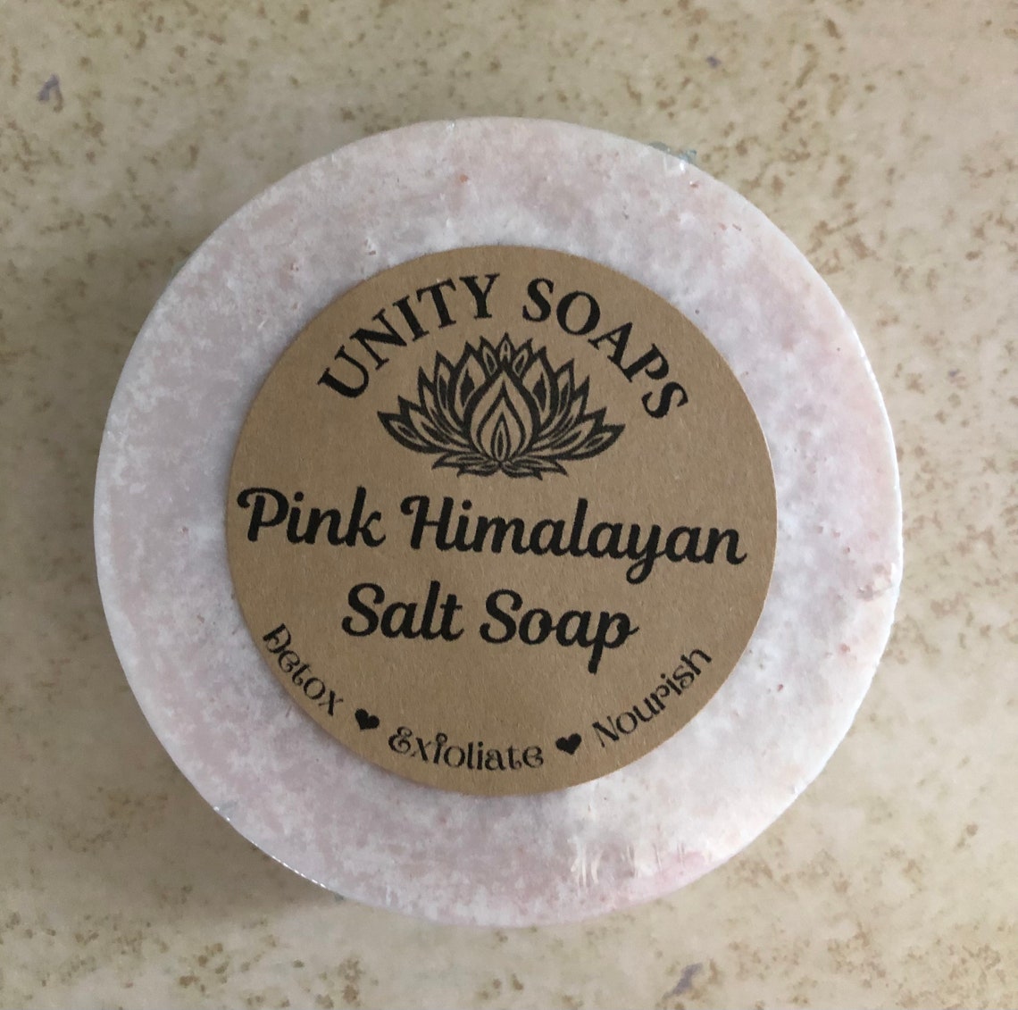 PINK HIMALAYAN SALT Soap Etsy