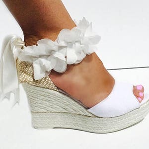 platform wedge wedding shoes