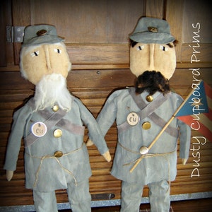 Standing Civil War Soldier Doll 20" PDF Epattern