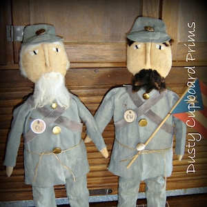 Standing Civil War Soldier Doll 20&quot; PDF Epattern
