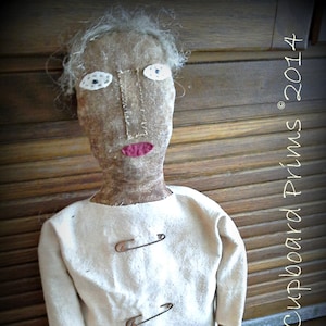 Noel ~Prim Christmas Doll winter everyday sewing epattern