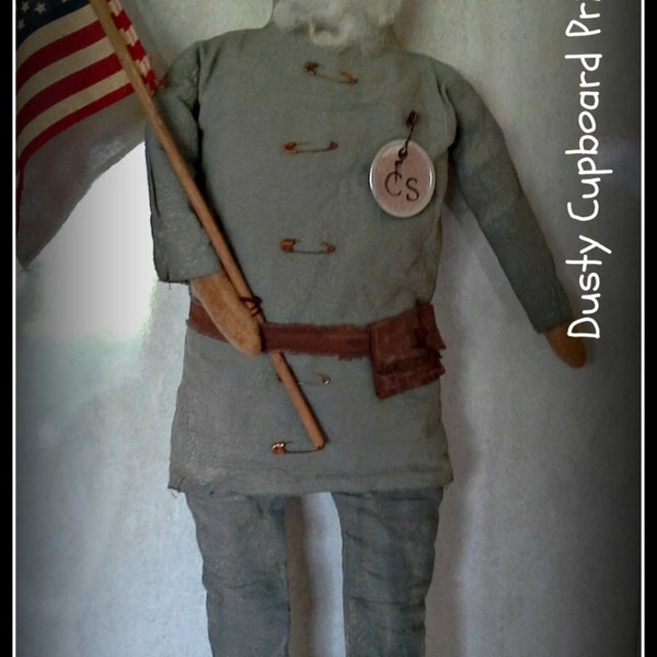 Civil War Soldier #2 Doll 18" Epattern