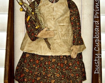 Prairie Doll E-pattern