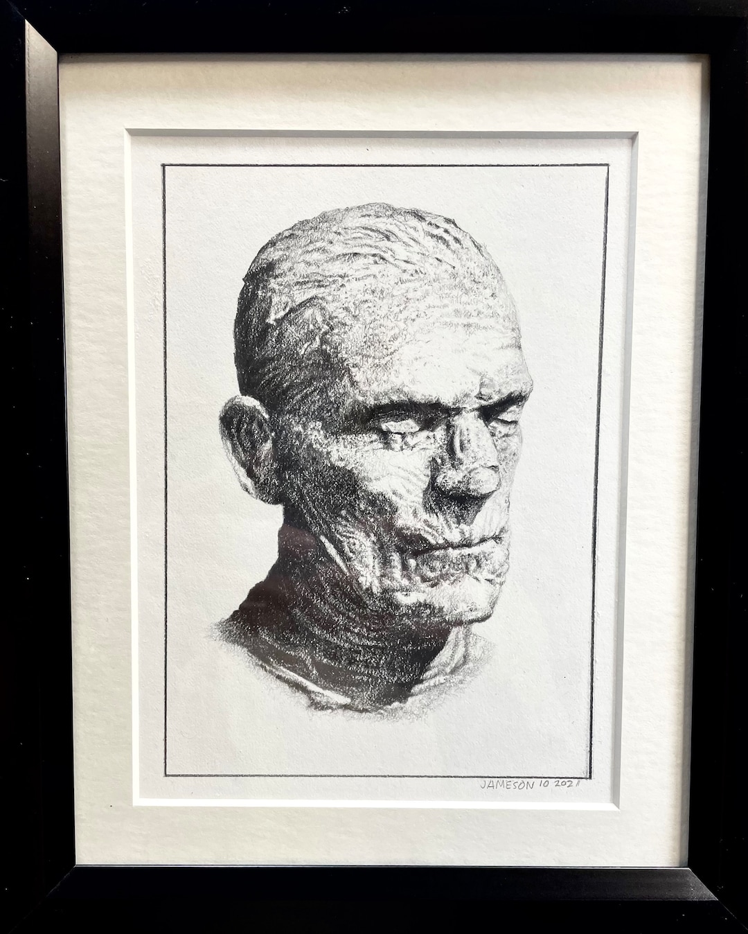The Mummy - Boris Karloff Portrait - Etsy