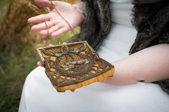 Antique Victorian Purse - Downton Abbey Gift For … - image 8