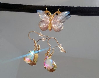 Crystal Drop Earrings