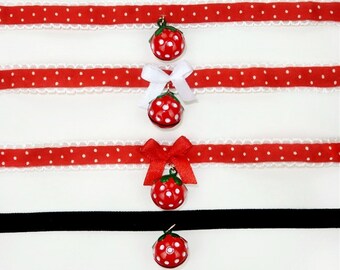 Strawberry Choker (limited!)