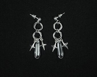 Glitter Chainmaille Earrings